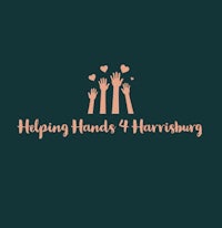 the logo for helping hands 4 harrisonburg